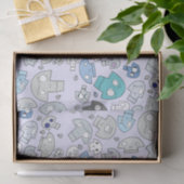 Schädel-Muster Seidenpapier (Geschenk)