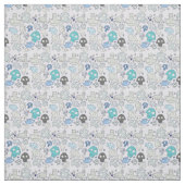 Schädel-Muster Stoff (Muster)