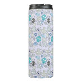 Schädel-Muster Thermosbecher (Rückseite)