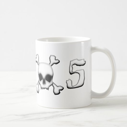 Schädel MX5 Kaffeetasse (Rechts)