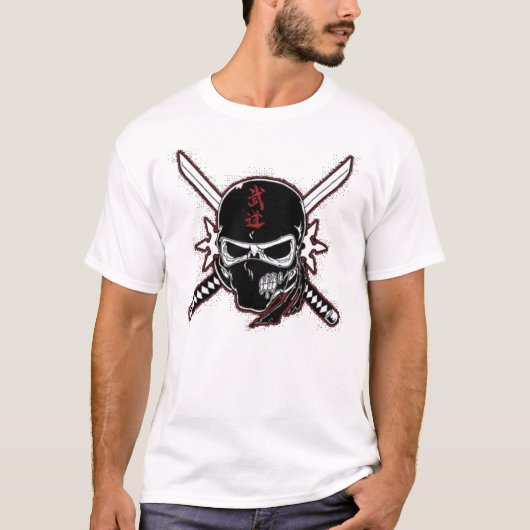 Schädel Ninja T-Shirt (Vorderseite)