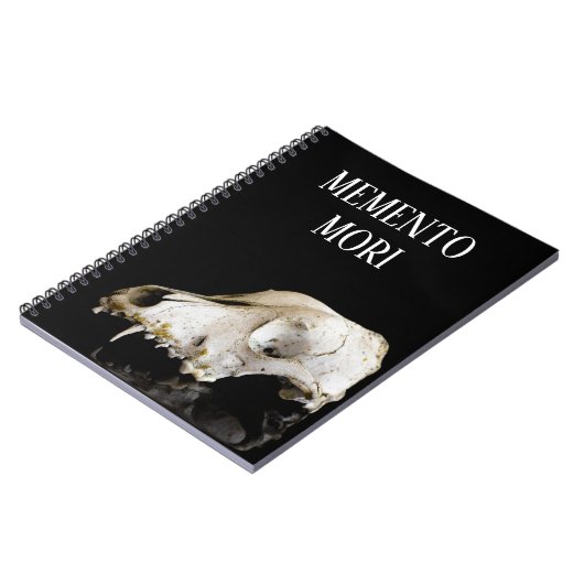 Schädel Notizblock (Linke Seite)