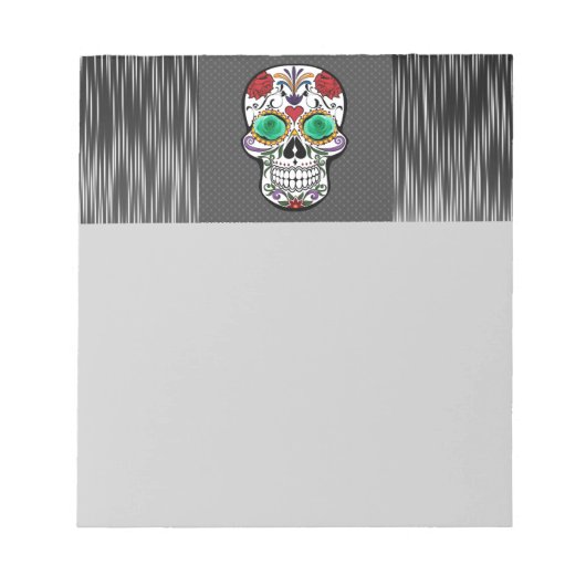 Schädel Notizblock (Vorderseite)