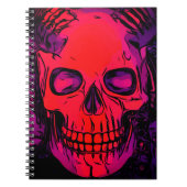 Schädel Notizblock (Vorderseite)