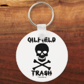 Schädel, Ölfeldermüll, Keyring, Öl, Schlüsselanhänger (Vorderseite)