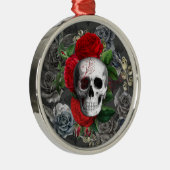 Schädel Ornament Aus Metall (Rechts)
