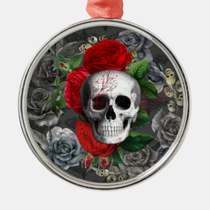 Schädel Ornament Aus Metall
