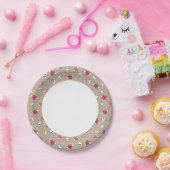 Schädel Pappteller (Party)