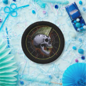 Schädel Pappteller (Party)