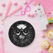 Schädel Pappteller (Party)