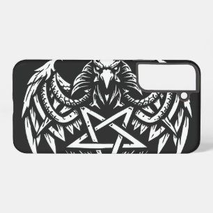 Schädel-Pentagramm-Tribal von BurnsInhell Samsung Galaxy Hülle