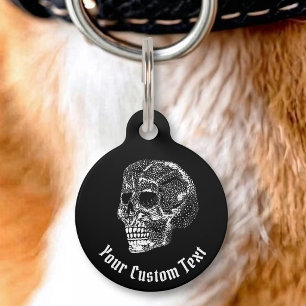 Schädel-Pet-ID-Anhänger Haustiermarke