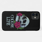 Schädel POSITIVE WÖRTER Case-Mate iPhone Hülle (Rückseite (Horizontal))