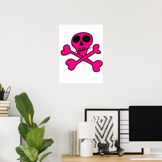 Schädel Poster (Heimbüro)