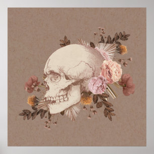 Schädel Poster