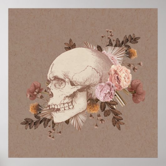 Schädel Poster (Vorne)