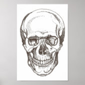 Schädel Poster (Vorne)