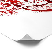 Schädel Poster (Ecke)