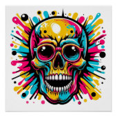 Schädel Poster (Vorderseite)