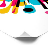 Schädel Poster (Ecke)