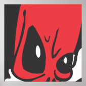 Schädel Poster (Vorne)