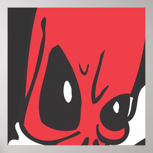 Schädel Poster (Vorne)