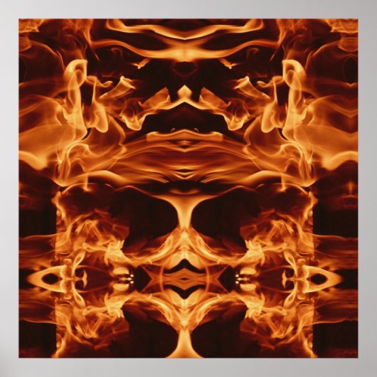 Schädel Poster (Vorne)