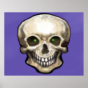 Schädel Poster