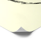 Schädel. Poster (Ecke)