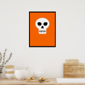 Schädel Poster (Küche)