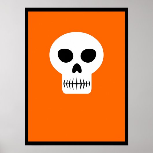 Schädel Poster (Vorne)