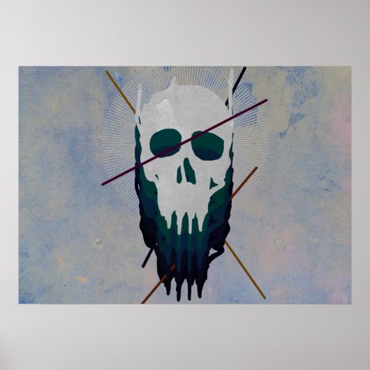 Schädel Poster (Vorne)