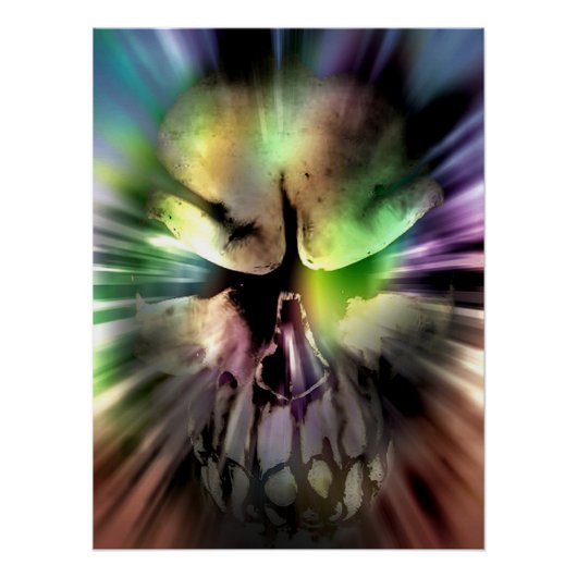 Schädel Poster (Vorderseite)