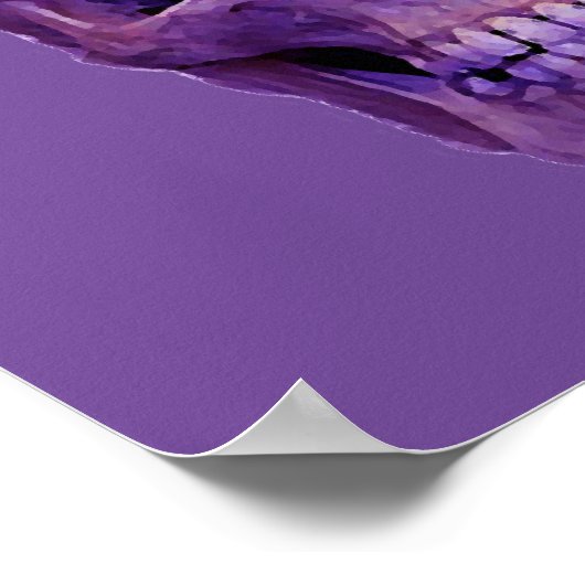 Schädel Poster (Ecke)