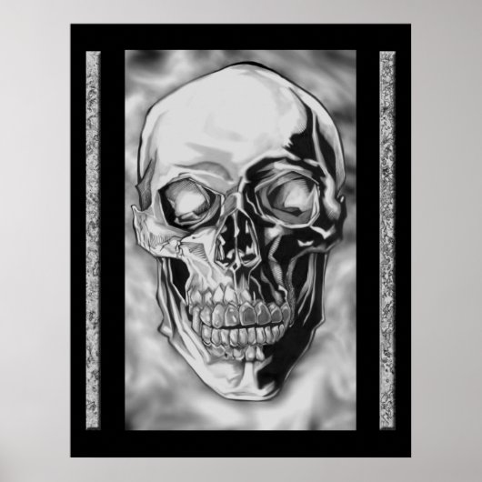 Schädel Poster (Vorne)