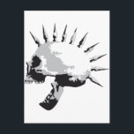 Schädel Postkarte<br><div class="desc">Schädel</div>