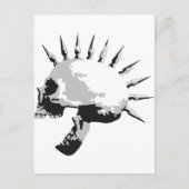 Schädel Postkarte (Vorderseite)