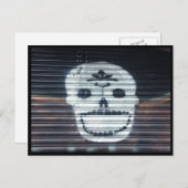 Schädel Postkarte (Vorne/Hinten)