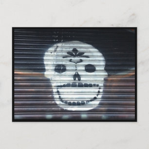 Schädel Postkarte