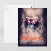 Schädel Postkarte (Vorne/Hinten)