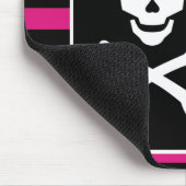 Schädel-Prinzessin Mousepad (Ecke)