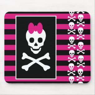 Schädel-Prinzessin Mousepad