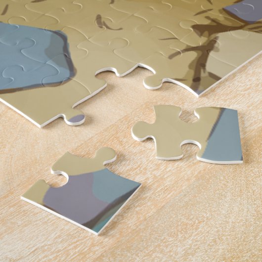 Schädel Puzzle (Seite)