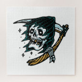 Schädel Puzzle (Horizontal)