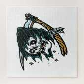 Schädel Puzzle (Vertikal)