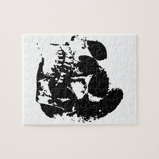 Schädel Puzzle (Horizontal)