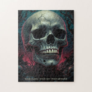 Schädel Puzzle