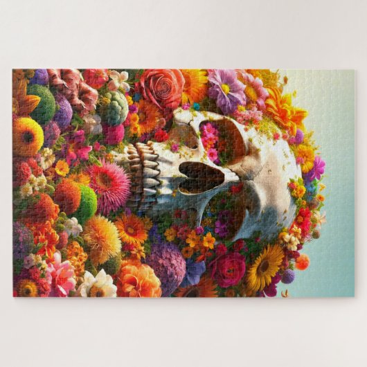 Schädel Puzzle (Horizontal)