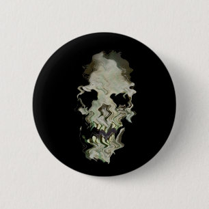 Schädel-Reise-Abzeichen Button