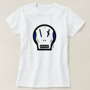 Schädel sagt: "Liebe ist Schmerz" T-Shirt